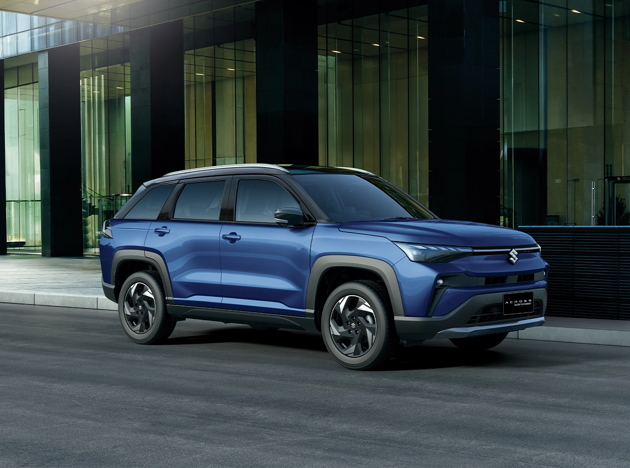 Suzuki Across Boostergreen en la ciudad