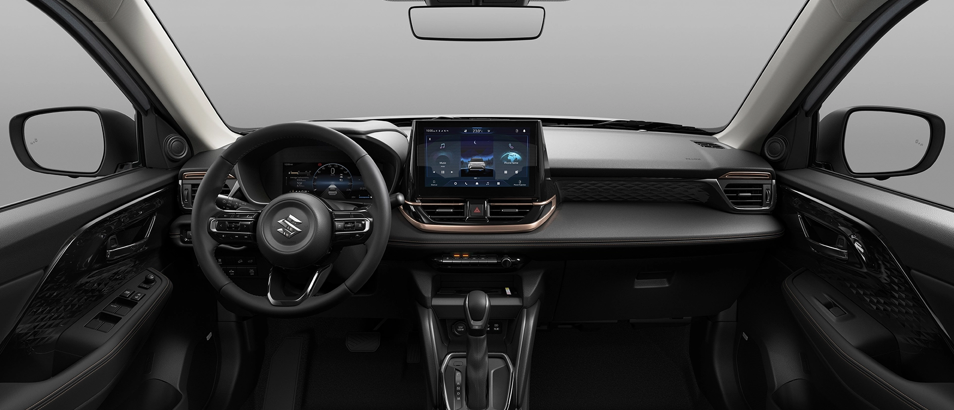 Suzuki Across Boostergreen interior